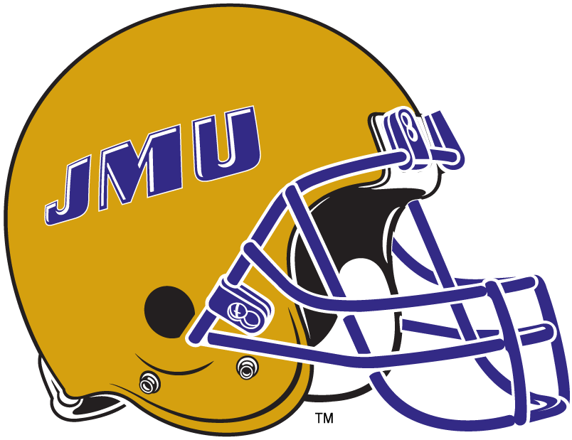 James Madison Dukes 2002-Pres Helmet Logo iron on transfers for T-shirts